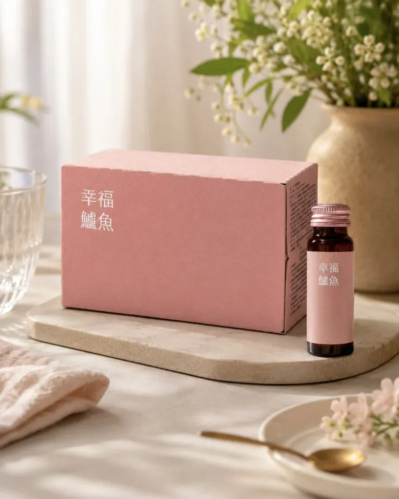 幸福鱸魚禮盒與單瓶包裝